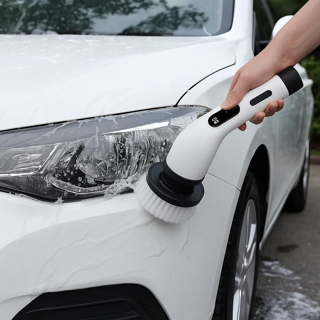 RacconClean 9 en 1: Cepillo Eléctrico Multilimpieza